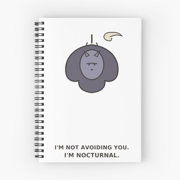 Item preview, "I'm Not Avoiding You, I'm Nocturnal" Funny Bat designed and sold by Kiinaaa.