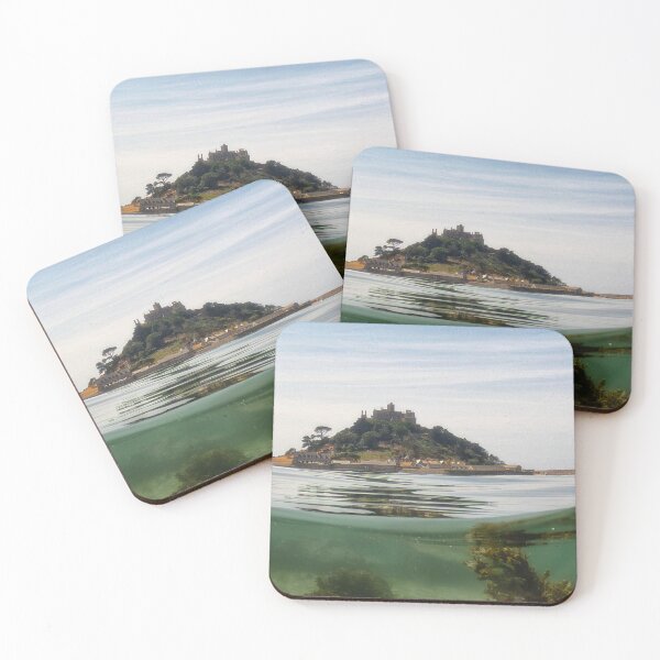 Item preview, St Michaels mount Cornwall,under water designed and sold by kathleenjean.