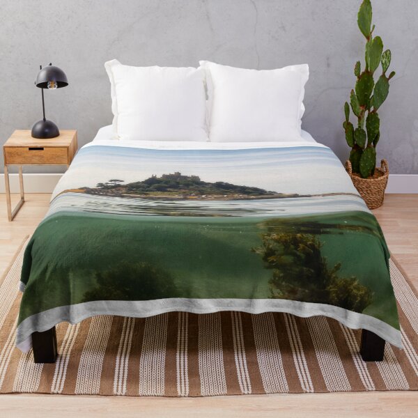 Item preview, St Michaels mount Cornwall,under water designed and sold by kathleenjean.