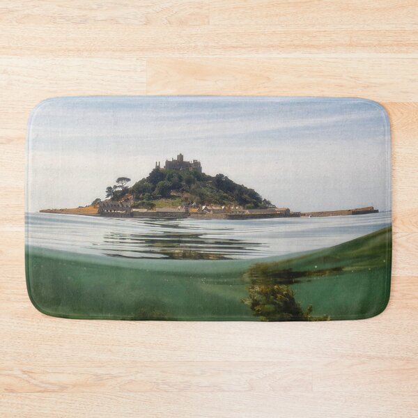 Item preview, St Michaels mount Cornwall,under water designed and sold by kathleenjean.