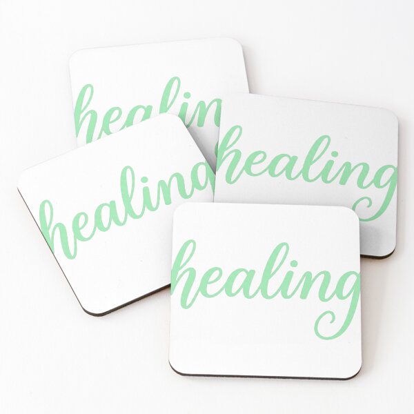 Item preview, Healing – Minimalist Mint Green Self-Care Design | Kokoro Lab designed and sold by Kokorolab.