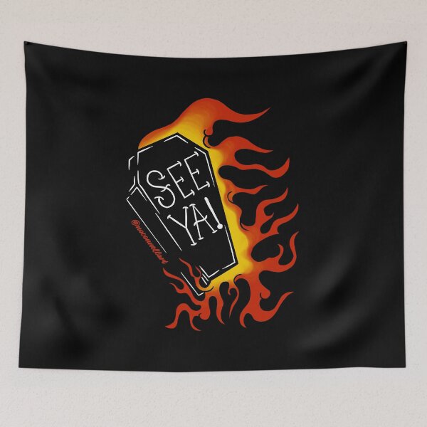Item preview, See Ya! Traditional Tattoo Inspired Design designed and sold by noconnellart.