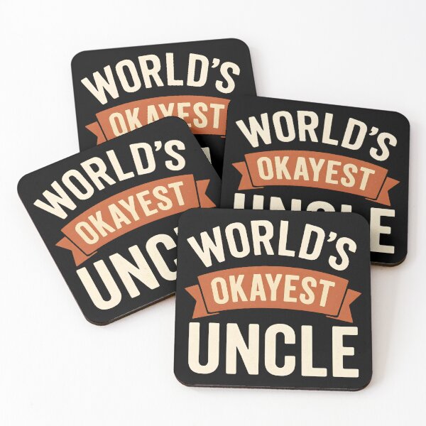 Item preview, Worlds Okayest Uncle Funny Family Humor Retro designed and sold by Photo-Sphere101.
