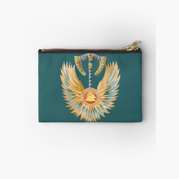 Item preview, Egyptian Pyramids Winged Emblem – Ancient Egypt Royal Symbol designed and sold by lailakhalaf.