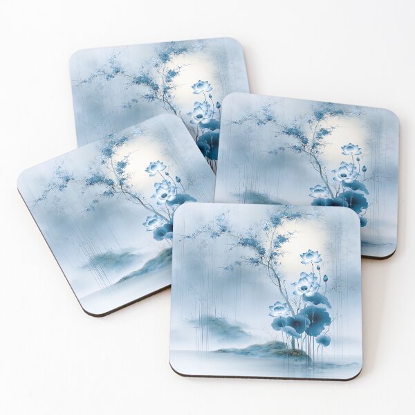 Item preview, Serenade of the Azure Lotus designed and sold by bloorose.
