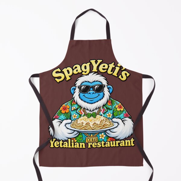 Item preview, SpagYetis Restaurant designed and sold by Fort Chiswell Trading Company.