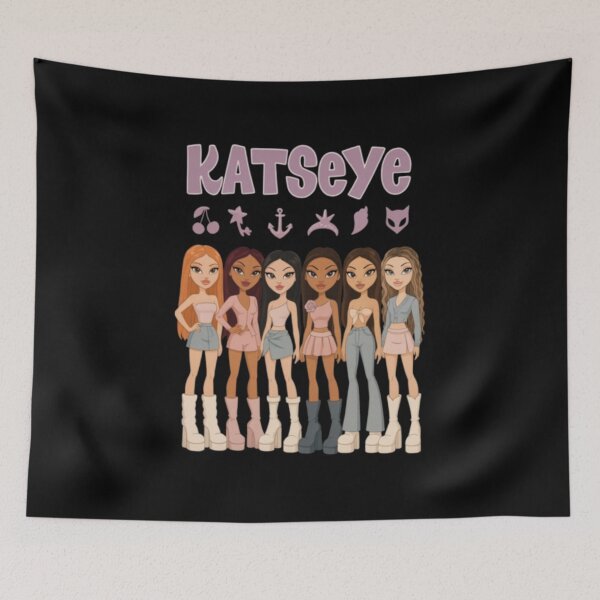 Item preview, Katseye Beautiful Chaos Kpop Aesthetic Fan designed and sold by cortezbarronvv.