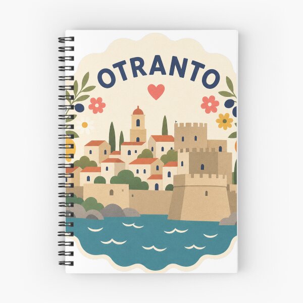 Item preview, Otranto Italy Travel Souvenir Modern Folk Art designed and sold by VisualArtsOasis.