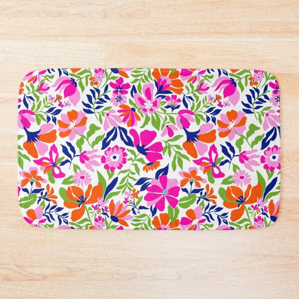 Item preview, Tropical Floral Hero Multi  designed and sold by Fabricatemyart.
