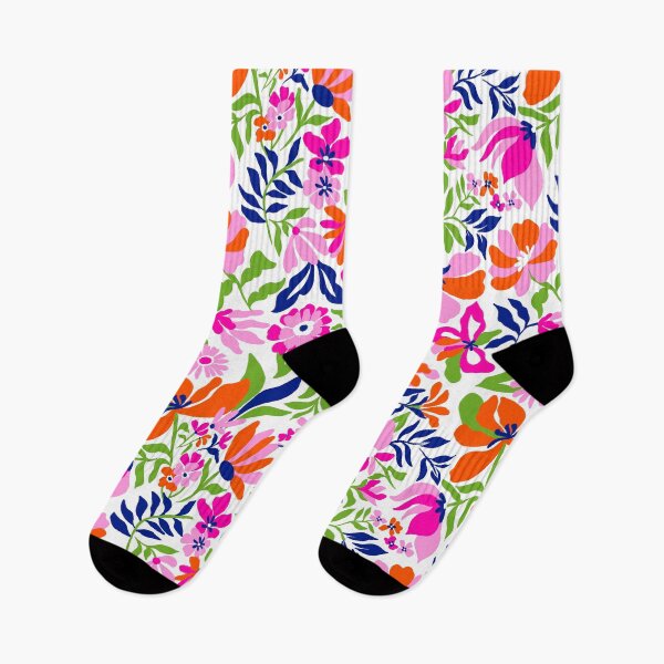Item preview, Tropical Floral Hero Multi  designed and sold by Fabricatemyart.