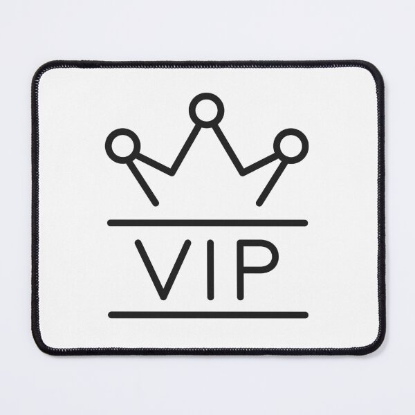 Item preview, VIP Crown Premium Status Badge designed and sold by VectorForge Studio.