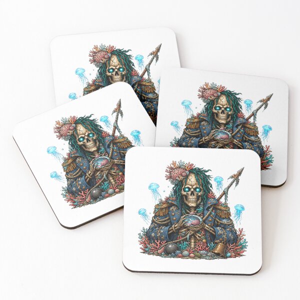 Item preview, Drowned Pirate Skeleton | Oceanic Reaper | Coral Sea Warrior designed and sold by MrDev.