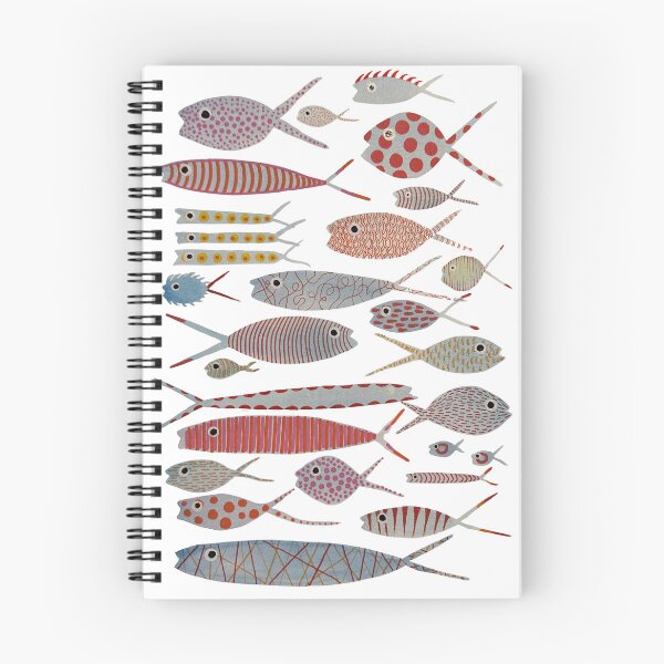 Item preview, Swimming Red Fish Watercolor Image  designed and sold by KakiDimock.