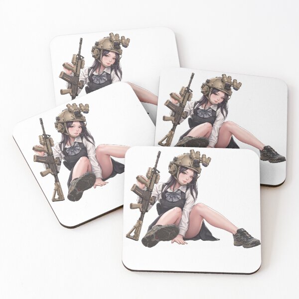Item preview, Tactical School Girl - Anime Special Ops designed and sold by RAWLIFEGRAPHIC.