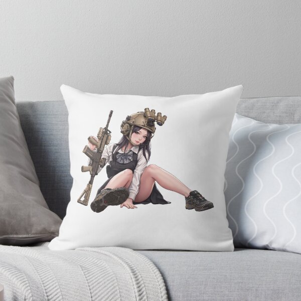 Item preview, Tactical School Girl - Anime Special Ops designed and sold by RAWLIFEGRAPHIC.