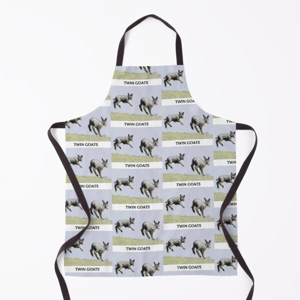 Item preview, Retro Halftone Twin Goats Artwork designed and sold by DOVE Creative Studios.