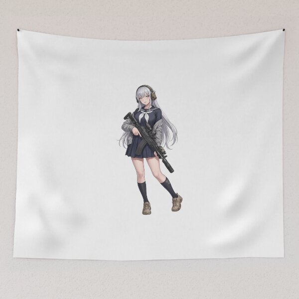 Item preview, Tactical School Girl - Anime Special Ops designed and sold by RAWLIFEGRAPHIC.