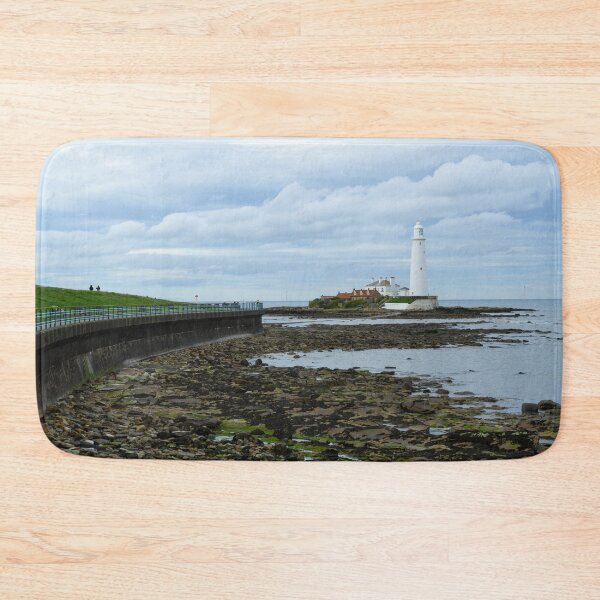 Item preview, St Marys Lighthouse Whitley Bay-Landscape photography designed and sold by Ryan  Ten.