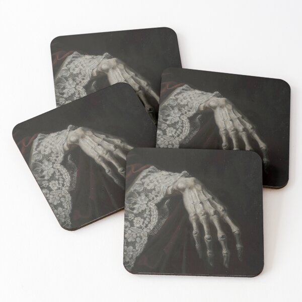 Item preview, Gothic Skeleton Hand in Victorian Lace designed and sold by DarkHolyQueen.
