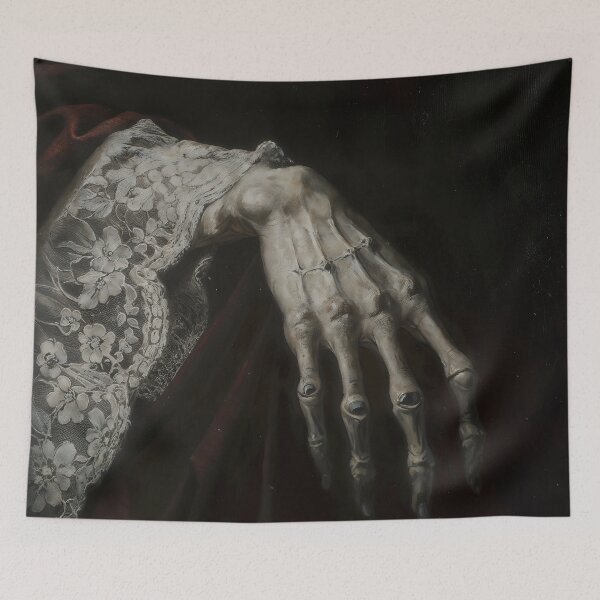 Item preview, Gothic Skeleton Hand in Victorian Lace designed and sold by DarkHolyQueen.