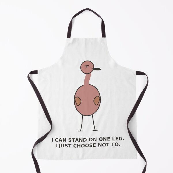 Item preview, "I Can Stand On One Leg, I Just Choose Not To" Funny Flamingo designed and sold by Kiinaaa.