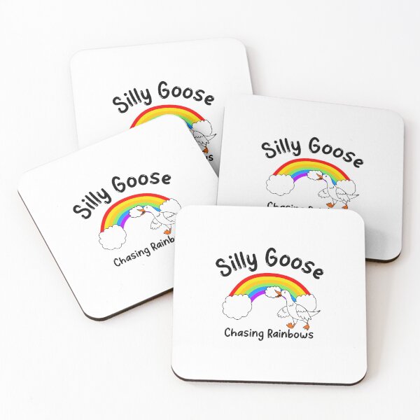 Item preview, Silly Goose Chasing Rainbows designed and sold by Sartoris Art.