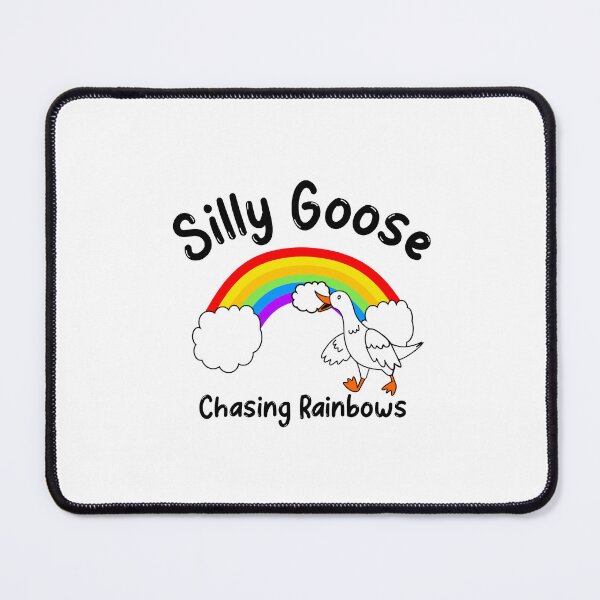 Item preview, Silly Goose Chasing Rainbows designed and sold by Sartoris Art.
