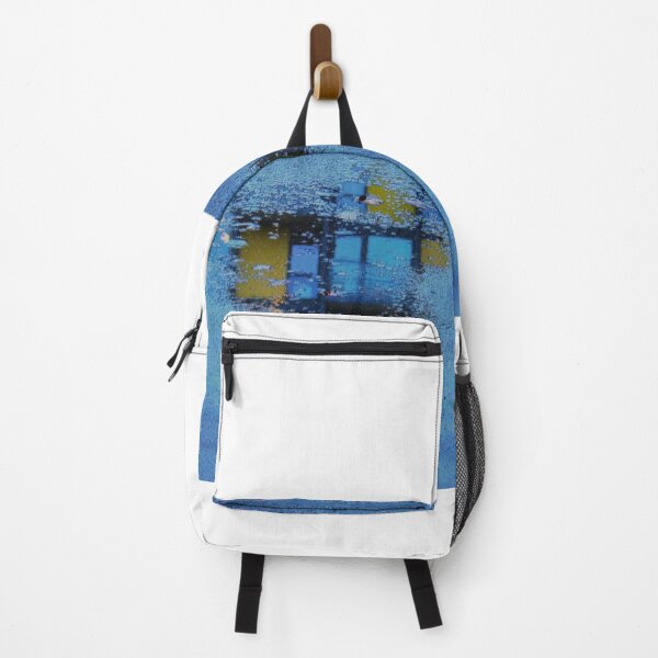 Item preview, Impressionistic Colored Building Reflection on Blue Water designed and sold by Cyal02.
