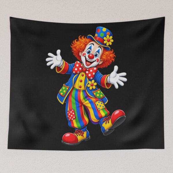 Item preview, Clown funny dancing in the circus  designed and sold by JamesDunican.