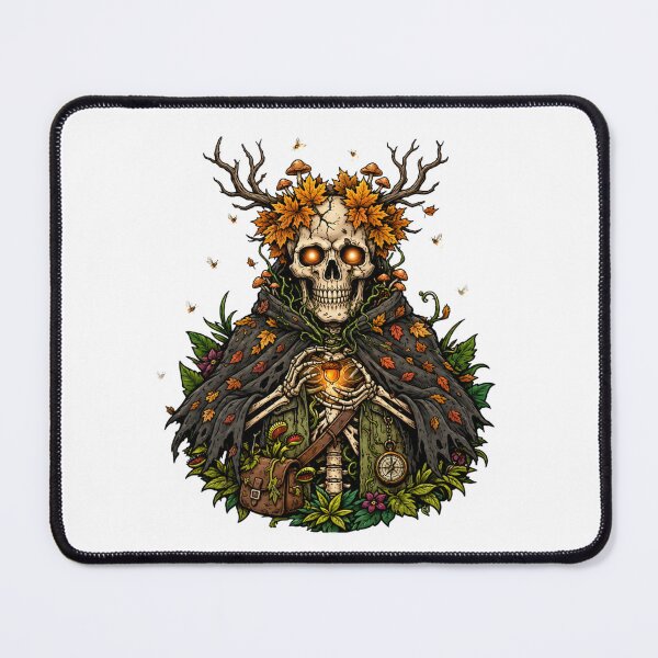 Item preview, Autumn Skeleton Wanderer | Fall Forest Reaper | Harvest Spirit designed and sold by MrDev.