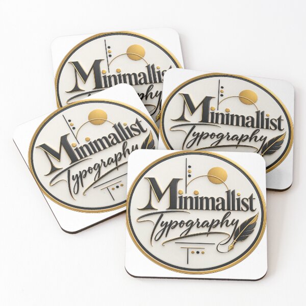 Item preview, Minimalist Typography designed and sold by AllRoundTees.