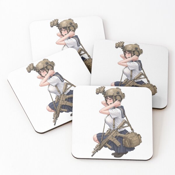 Item preview, Tactical School Girl - Anime Special Ops designed and sold by RAWLIFEGRAPHIC.