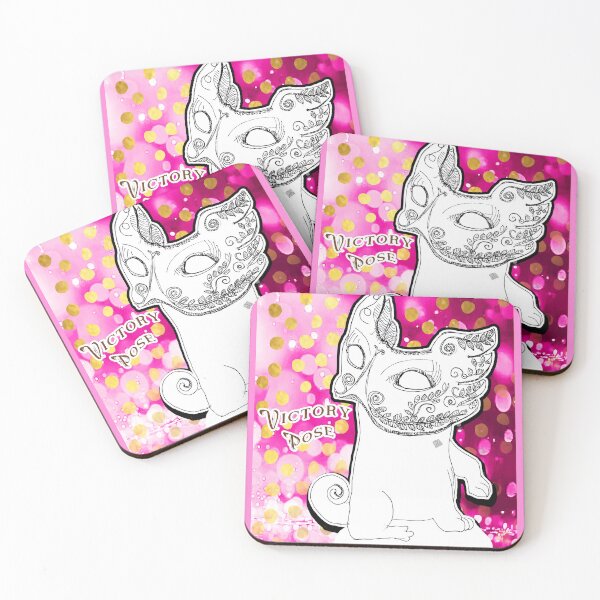 Item preview, Cat's Masquerade - Victory Pose (drawing by ACCI)  designed and sold by VanyssaGraphics.