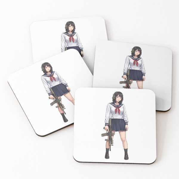Item preview, Tactical School Girl - Anime Special Ops designed and sold by RAWLIFEGRAPHIC.