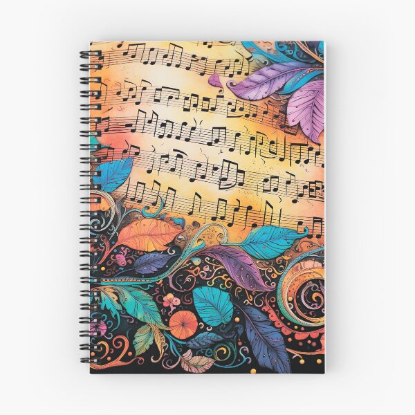 Item preview, Musical pattern. Musical notes and flowers. designed and sold by MagelliShop.