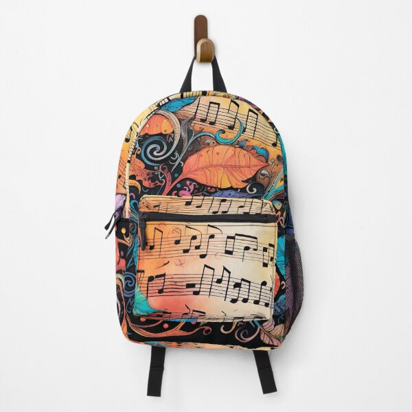 Item preview, Musical pattern. Musical notes and flowers. designed and sold by MagelliShop.
