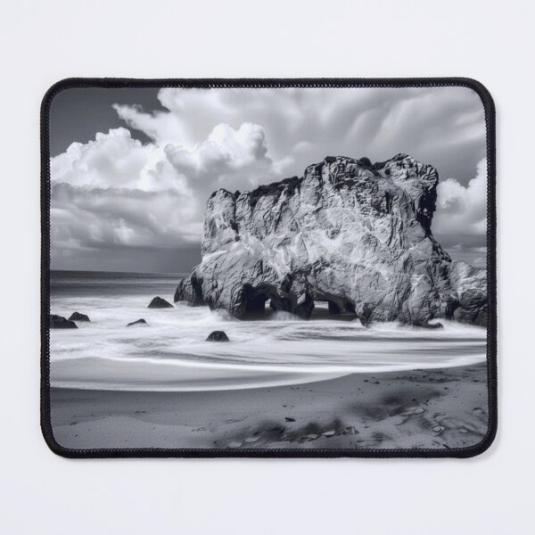 Item preview, Seascape black and white  designed and sold by RevolveArt67.