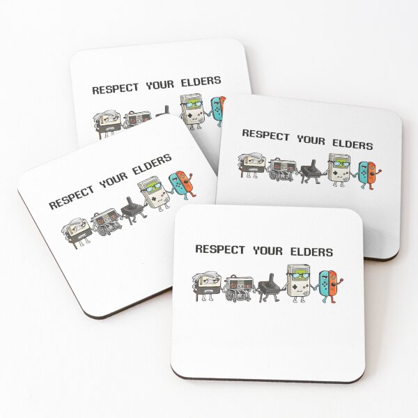 Item preview, Respect Your Elders Funny Retro Gaming designed and sold by roartusa.