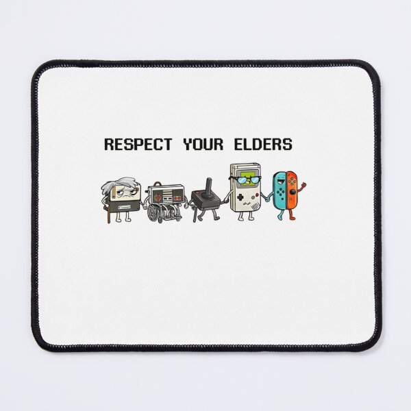 Item preview, Respect Your Elders Funny Retro Gaming designed and sold by roartusa.