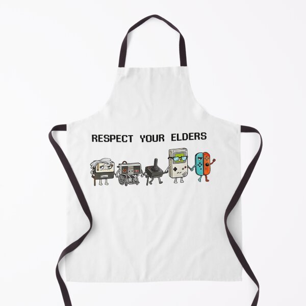 Item preview, Respect Your Elders Funny Retro Gaming designed and sold by roartusa.