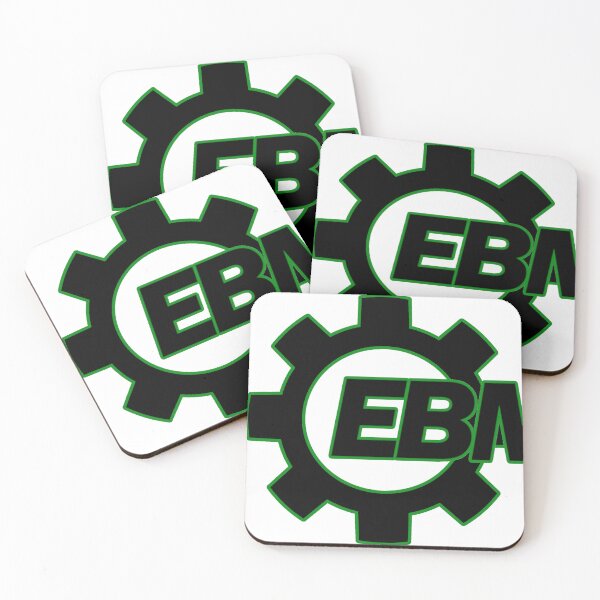 Artikelvorschau, EBM Classic Cog - Kathodenstrahlröhre, grüne Umrandung entworfen und verkauft von Tocsin Designs.