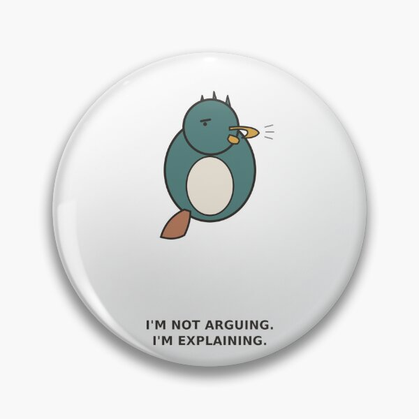 Item preview, "I'm Not Arguing, I'm Explaining" Funny Parrot designed and sold by Kiinaaa.
