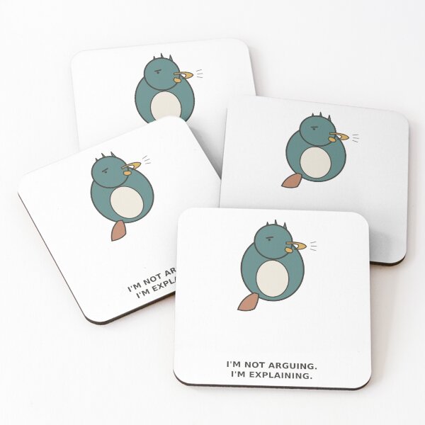 Item preview, "I'm Not Arguing, I'm Explaining" Funny Parrot designed and sold by Kiinaaa.