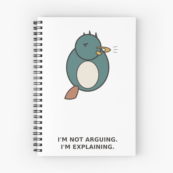 Item preview, "I'm Not Arguing, I'm Explaining" Funny Parrot designed and sold by Kiinaaa.