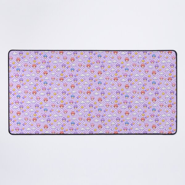 Item preview, Aesthetic Pastel Kawaii Mushroom Pattern designed and sold by Ink-verse-.