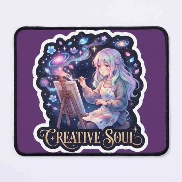 Item preview, Creative Soul - Anime Art Sticker designed and sold by CreativeLook25.