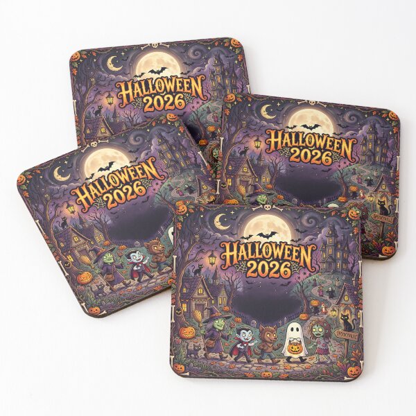 Item preview, Halloween 2026 Spookyville Cartoon Kids Costumes Design designed and sold by DarkOriginArts.