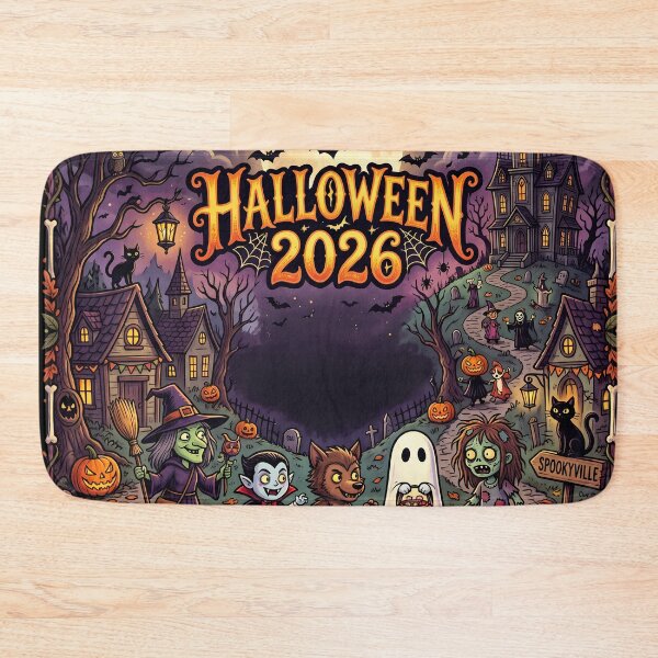 Item preview, Halloween 2026 Spookyville Cartoon Kids Costumes Design designed and sold by DarkOriginArts.