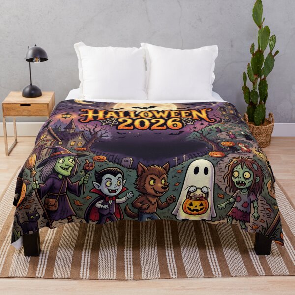 Item preview, Halloween 2026 Spookyville Cartoon Kids Costumes Design designed and sold by DarkOriginArts.