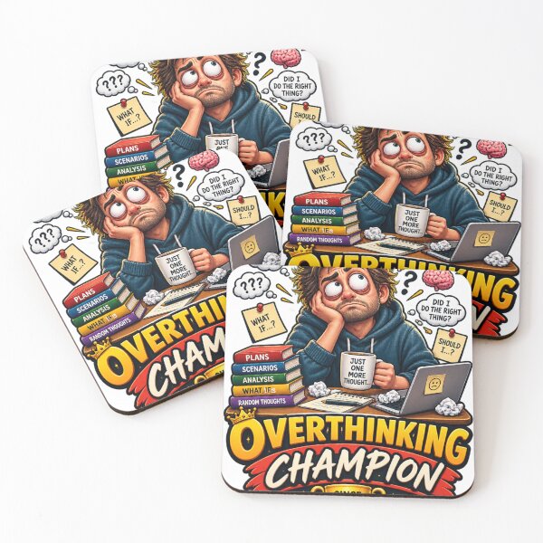 Item preview, Overthinking Champion Since 1974 designed and sold by AllRoundTees.